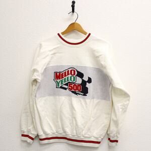 Vintage Mello Yello Nascar 500 1993 Sweatshirt Large